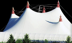 Gstaad, Switzerland: Menuhin Festival Tent