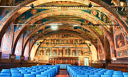 Perugia, Italy: Sala dei Notari