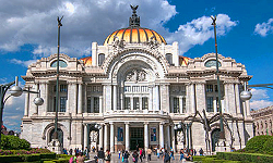 Mexico City, Mexico: Palacio de Bellas Artes