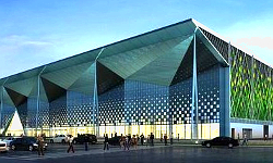 Shanghai, China: World Expo Exhibition and Convention Center, Red Hall