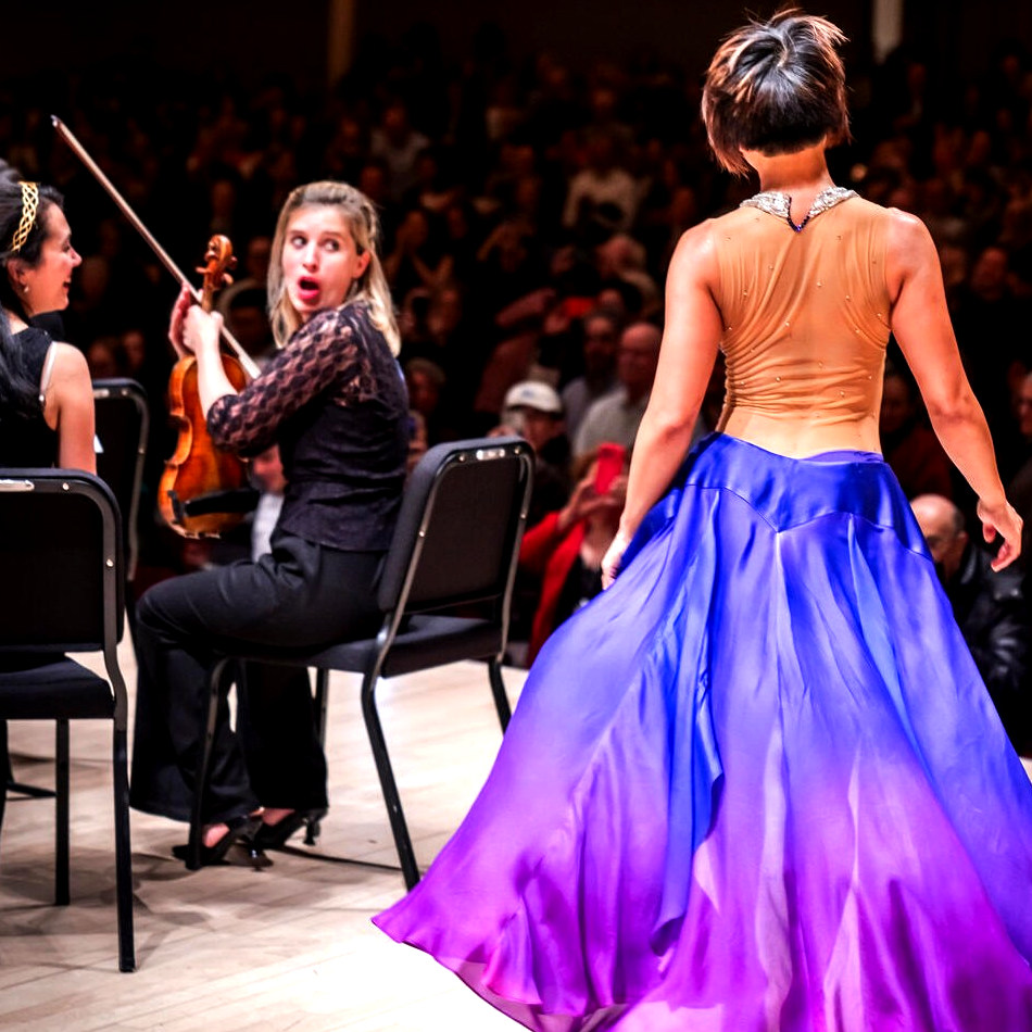 Dropping jaws at Carnegie Hall