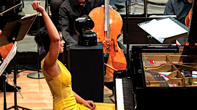 Yuja at Fondation Louis Vuitton